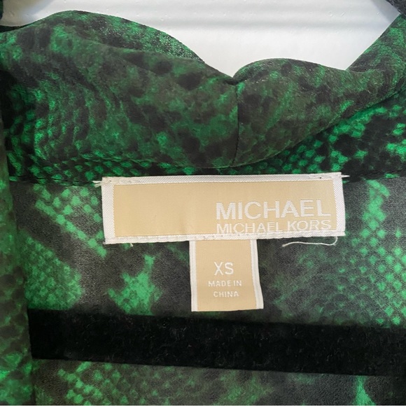 Michael Kors | Snake Print Blouse - Picture 5 of 6